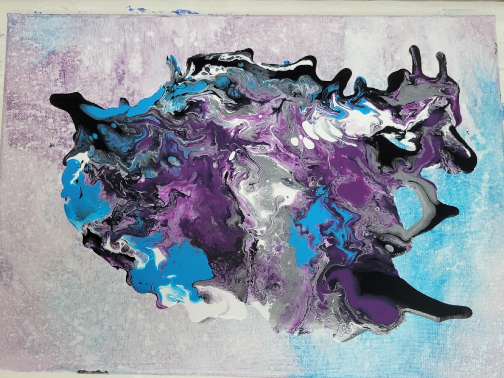 Acrylic Abstract Pour